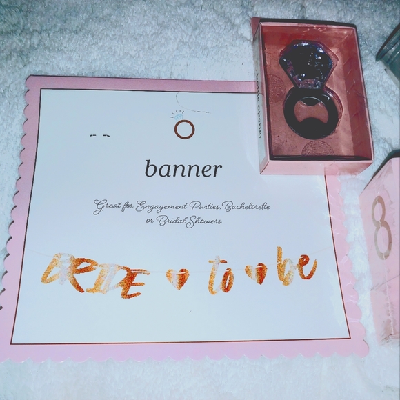 Bride To Be Gift Set Stemless Wine Glass, Countdown Calendar and More - Picture 4 of 4